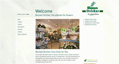 Desktop Screenshot of blumenstricker.ch